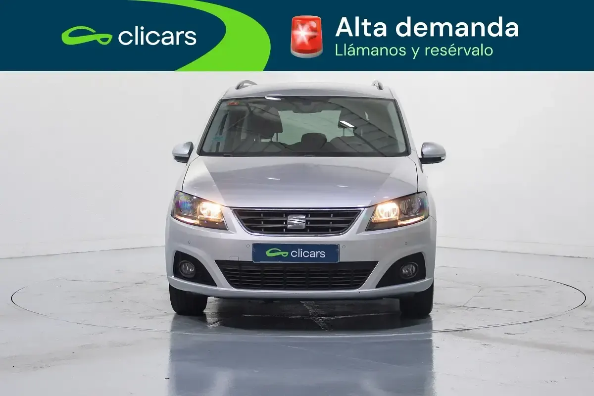 Usado Seat Alhambra Style 150 CV (110 kW) 2016 Gris Monovolumen