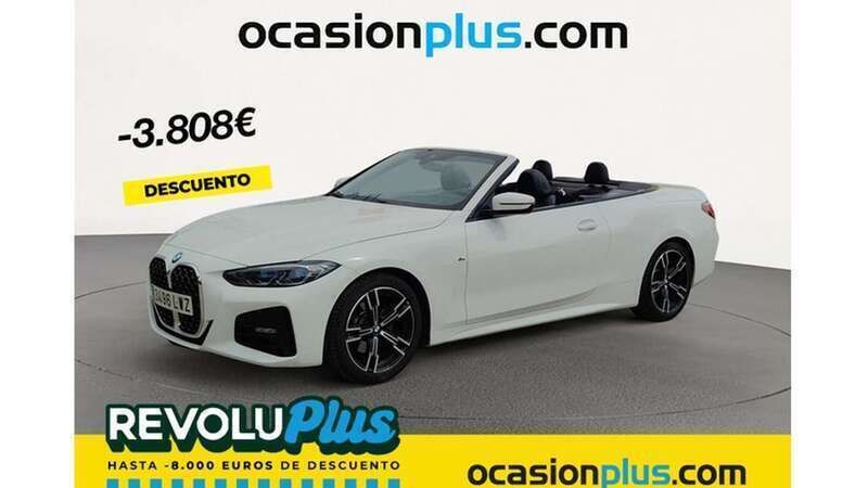 Blanco Usado 2022 BMW 420 Descapotable | 38.082 € (Super precio) - Imagen 1/4