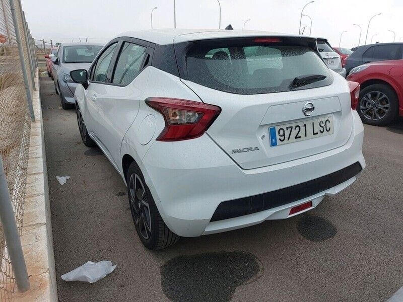 Usado Nissan Micra Acenta 92 CV (67 kW) 2021 Blanco Utilitario
