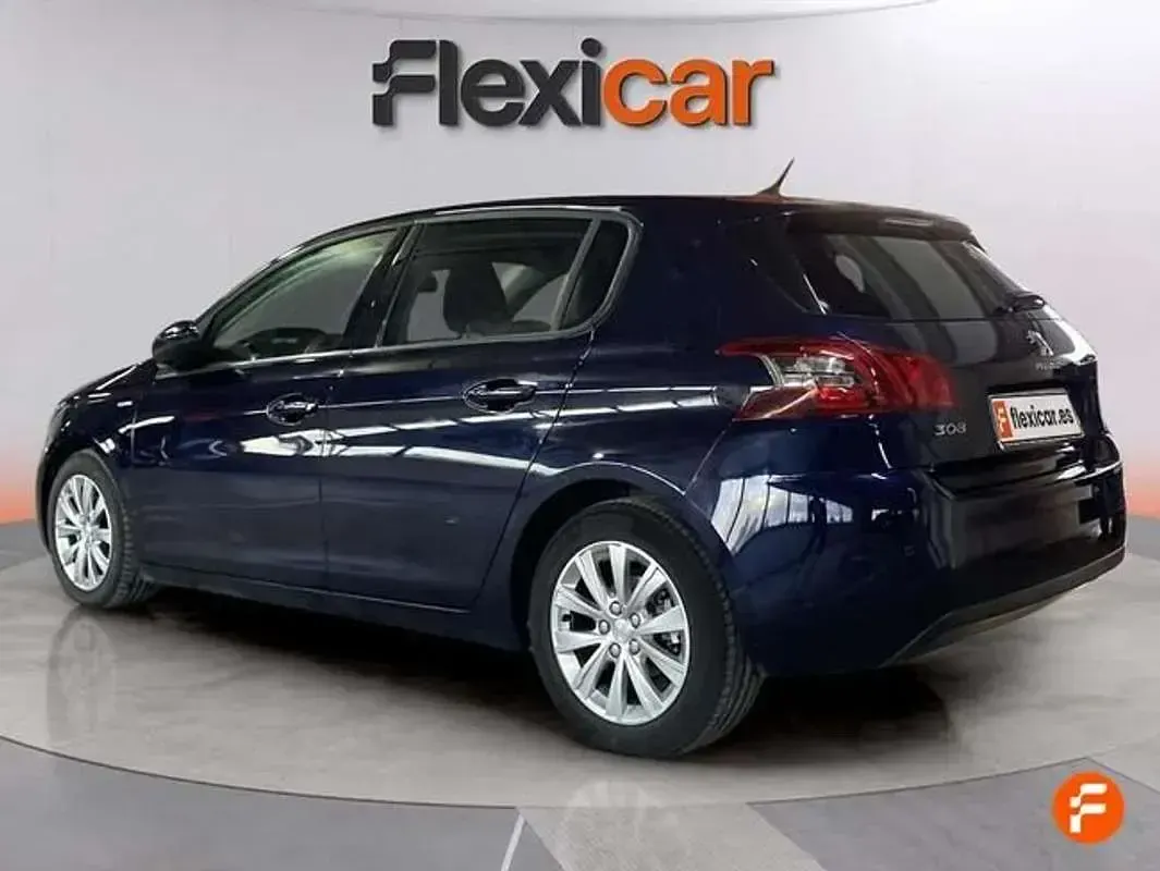 Usado Peugeot 308 Active 131 CV (96 kW) 2020 Azul Utilitario