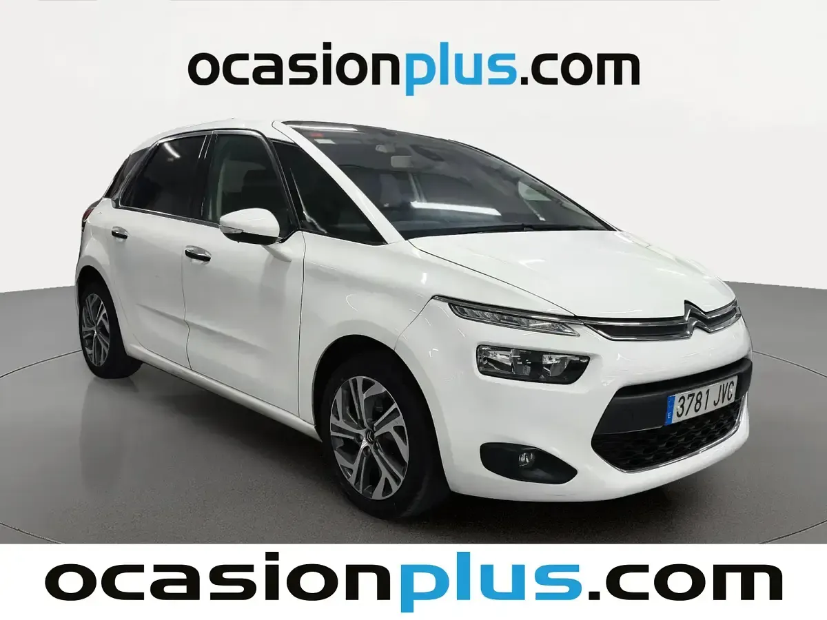 Usado Citroën C4 Feel 130 CV (95 kW) 2016 Blanco Monovolumen