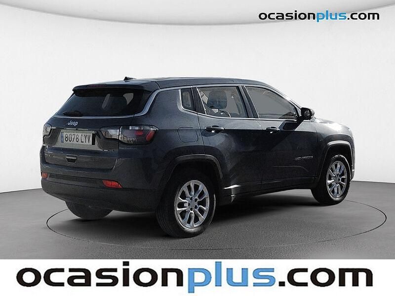 Usado Jeep Compass Longitude 130 CV (95 kW) 2022 Azul SUV