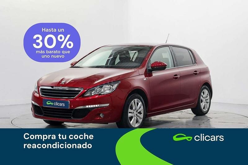 Rojo Usado 2017 Peugeot 308 Style Utilitario | 8790 € (Precio justo) - Imagen 1/4