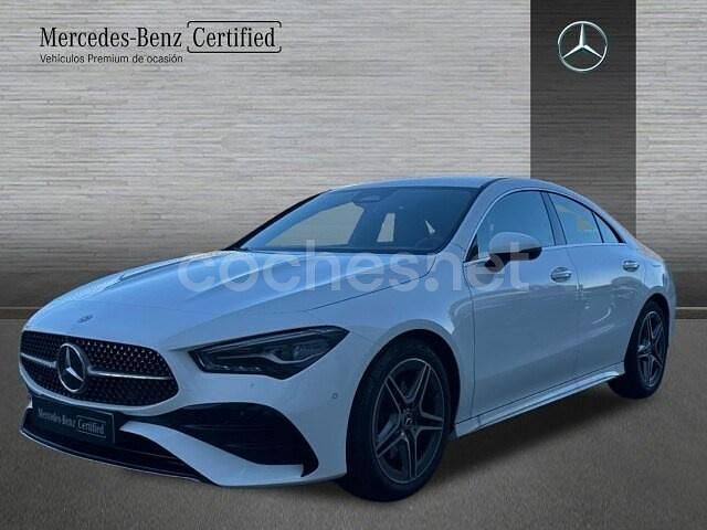 Blanco Usado 2024 Mercedes CLA200 Berlina | 38.900 € (Precio justo) - Imagen 1/4