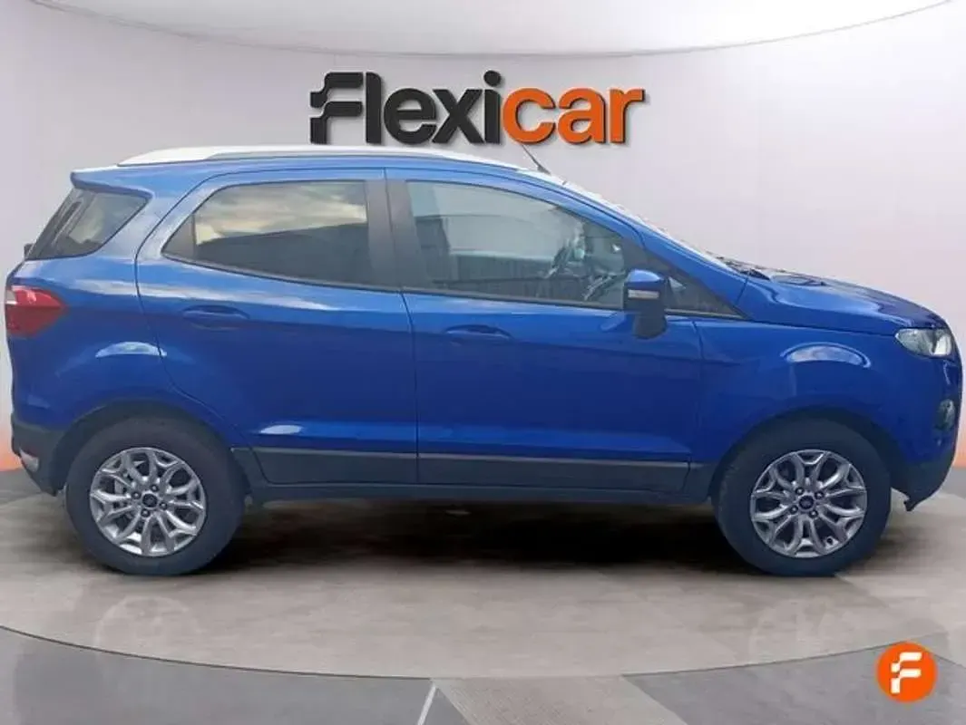 Usado Ford Ecosport Trend 125 CV (91 kW) 2016 Azul SUV