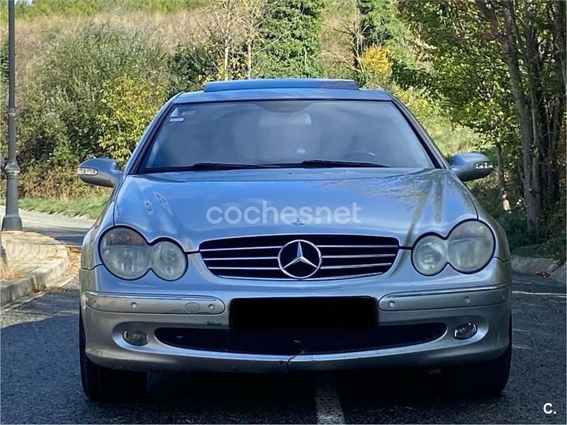 Gris / plata Usado 2005 Mercedes CLK270 Elegance Coupe | 5500 € (Precio justo) - Imagen 1/4