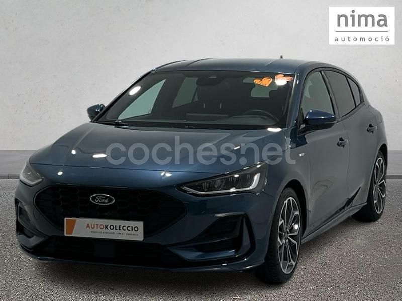 Azul Usado 2024 Ford Focus ST-Line X Berlina | 21.251 € (Precio justo) - Imagen 1/4
