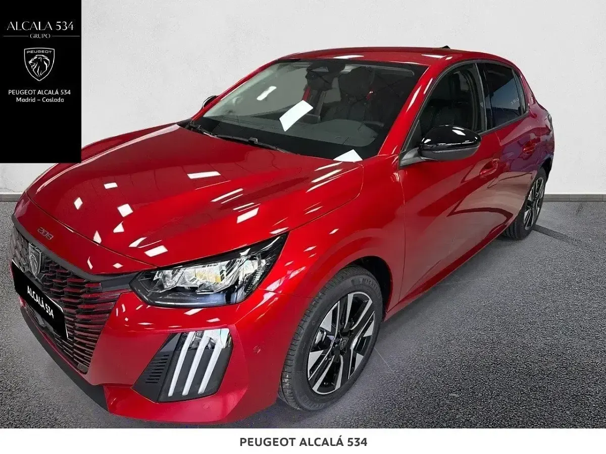 Nuevo Peugeot 208 Allure 100 kW (136 CV) 2026 Rojo Utilitario