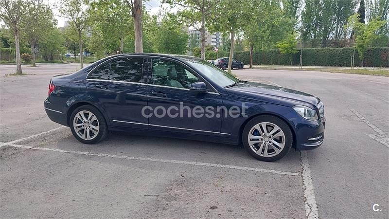 Azul Usado 2012 Mercedes C350 Avantgarde Berlina | 17.990 € (Precio justo) - Imagen 1/4
