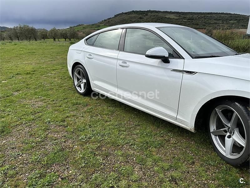 Usado Audi A5 Sportback Sport 150 CV (110 kW) 2017 Blanco Utilitario