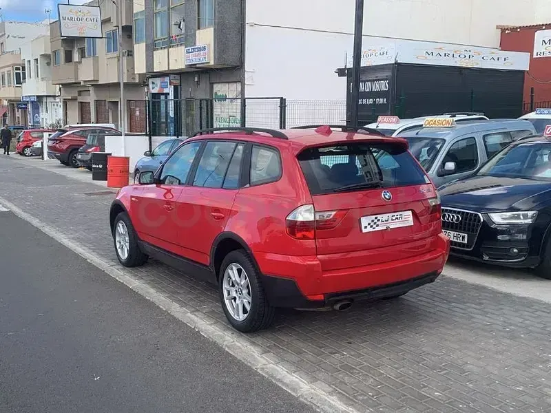 Usado BMW X3 177 CV (130 kW) 2008 Rojo SUV
