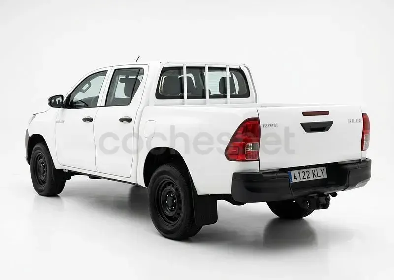 Usado Toyota HiLux 150 CV (110 kW) 2018 Blanco Pickup/Camioneta