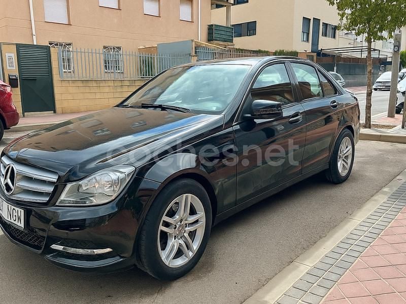 Negro Usado 2013 Mercedes C180 Berlina | 11.300 € (Precio justo) - Imagen 1/4