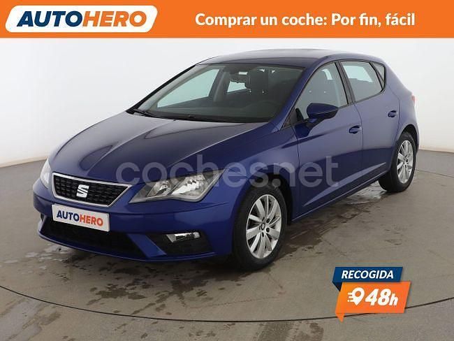 Azul Usado 2018 Seat Leon Reference Berlina | 14.299 € (Precio justo) - Imagen 1/3