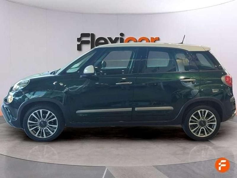 Usado Fiat 500L Lounge 105 CV (77 kW) 2018 Verde Monovolumen