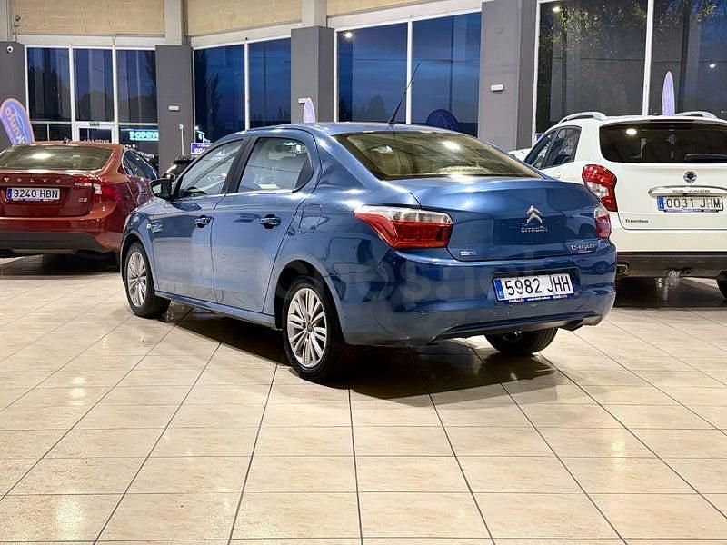 Brugt Citroën C-Elysee I Exclusive 100 HK (73 kW) 2015 Blå Sedan