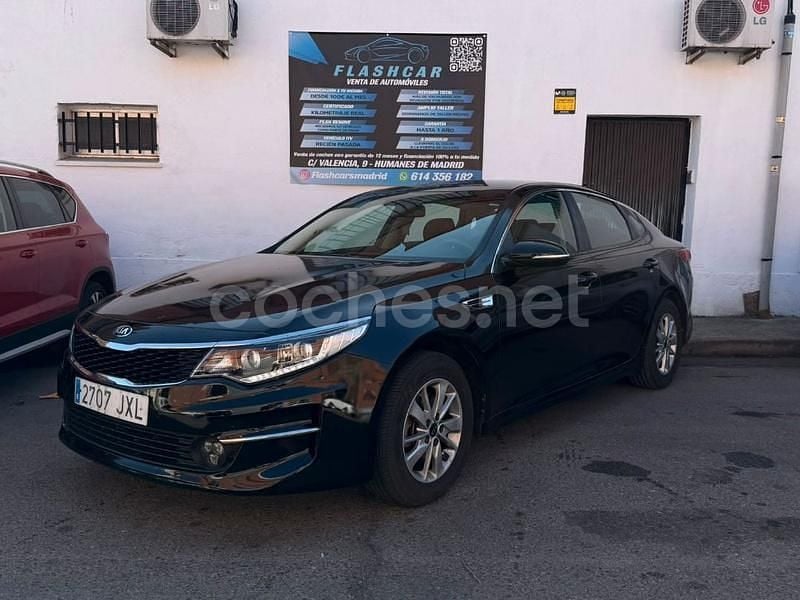 Negro Usado 2017 Kia Optima Berlina | 10.990 € (Buen precio) - Imagen 1/4