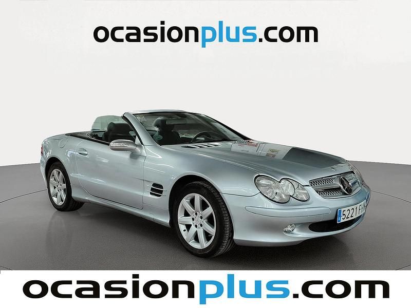 Usado Mercedes SL350 245 CV (180 kW) 2006 Plateado Coupe