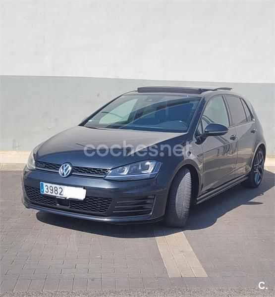 Usado VW Golf VII GTD 184 CV (135 kW) 2015 Negro Berlina