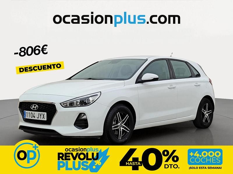 Usado Hyundai i30 120 CV (88 kW) 2017 Blanco