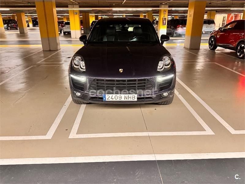 Usado Porsche Macan S 258 CV (189 kW) 2015 Azul SUV