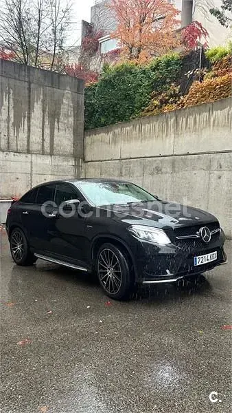 Usado Mercedes GLE43 AMG 367 CV (269 kW) 2017 Azul Coupe