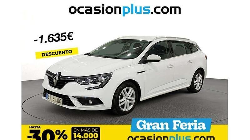 Blanco Usado 2019 Renault Mégane GrandTour Business Familiar | 13.355 € (Buen precio) - Imagen 1/4