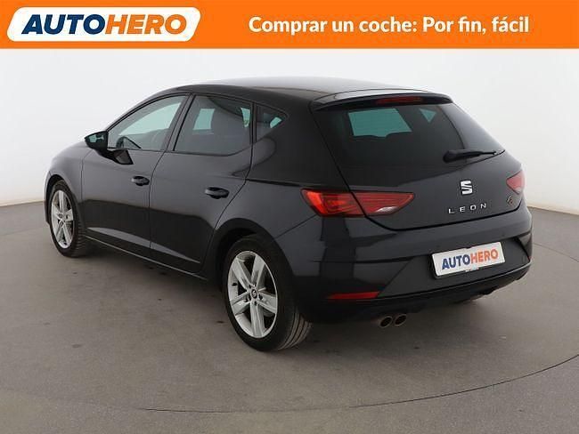 Usado Seat Leon FR 151 CV (111 kW) 2019 Negro Berlina