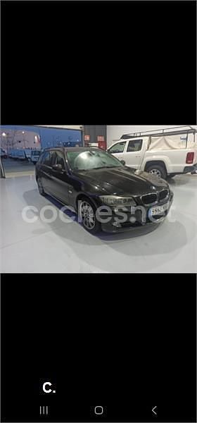 Usado BMW 318 143 CV (105 kW) 2009 Negro Familiar