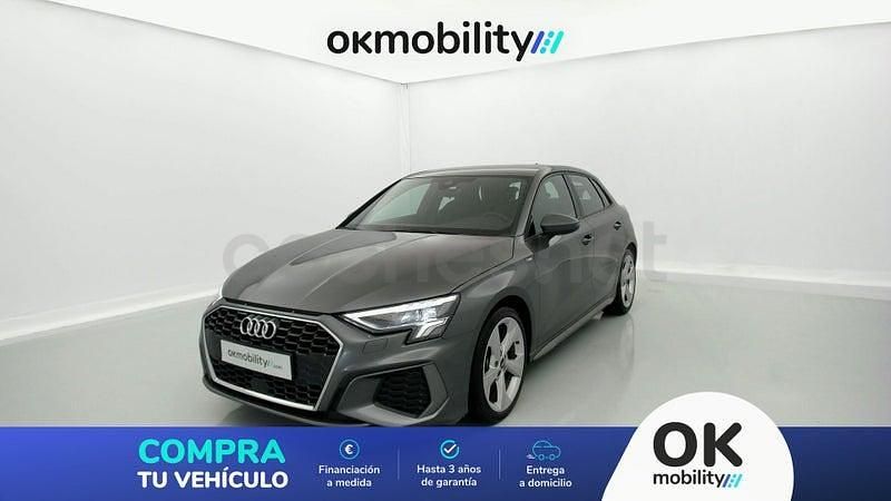 Usado Audi A3 S-Line 150 CV (110 kW) 2024 Gris / plata Berlina
