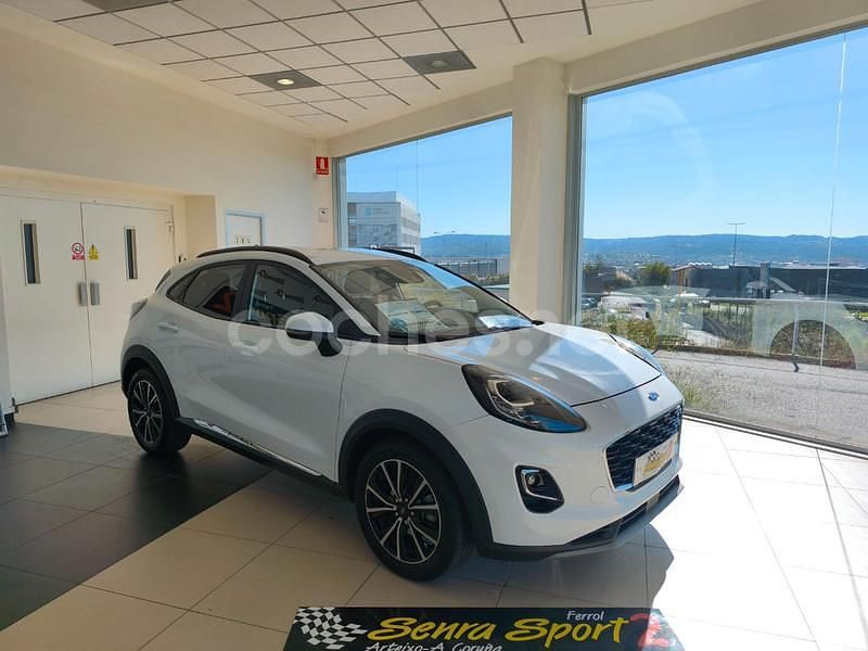 Blanco Usado 2020 Ford Puma Gen-E Titanium SUV | 16.900 € (Un poco caro) - Imagen 1/4