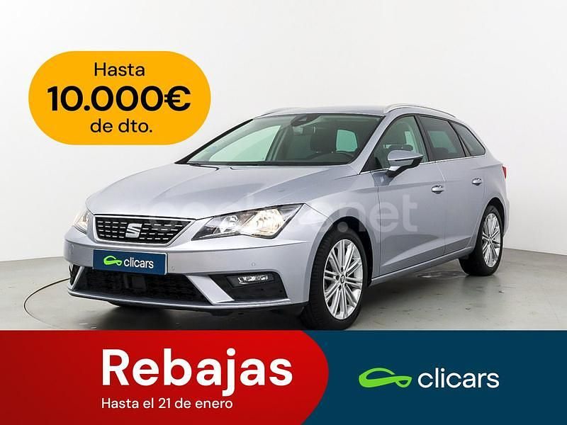 Gris / plata Usado 2020 Seat Leon XCELLENCE Familiar | 12.990 € (Buen precio) - Imagen 1/4