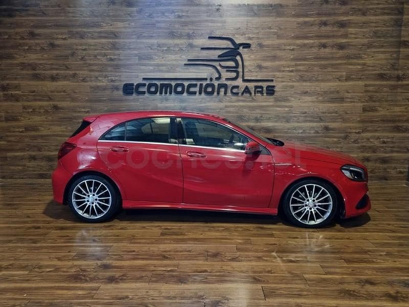Usado Mercedes A200 AMG line 136 CV (100 kW) 2016 Rojo Berlina