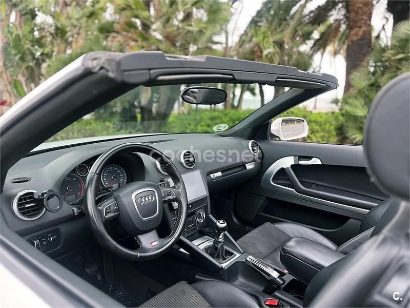Usado Audi A3 Cabriolet Ambition 105 CV (77 kW) 2013 Blanco Descapotable