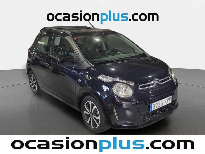 Usado Citroën C1 Shine 72 CV (52 kW) 2019 Negro Utilitario