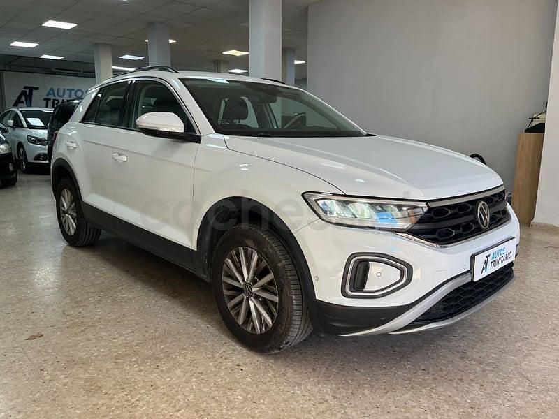 Usado VW T-Roc Life 150 CV (110 kW) 2023 Blanco SUV