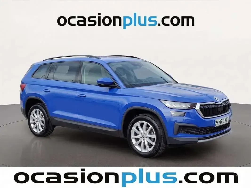 Usado Skoda Kodiaq Ambition 150 CV (110 kW) 2022 Azul SUV