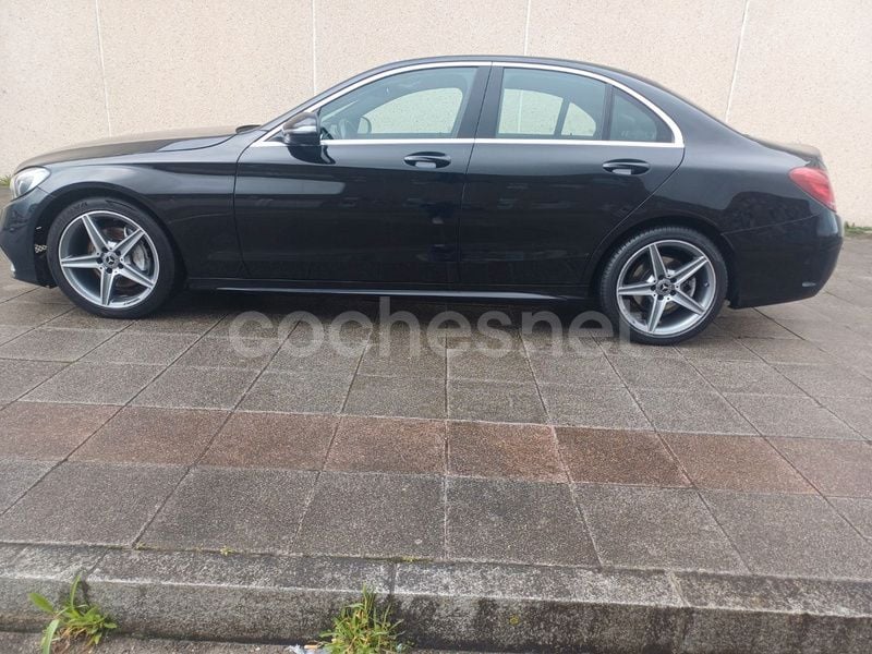 Usado Mercedes C220 194 CV (142 kW) 2018 Negro Berlina