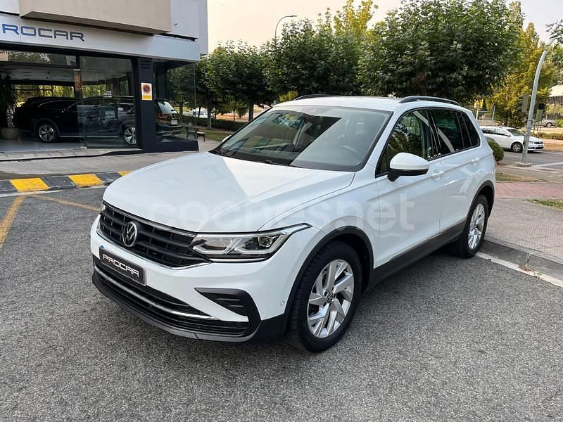 Blanco Usado 2021 VW Tiguan Life SUV | 21.900 € (Precio justo) - Imagen 1/4