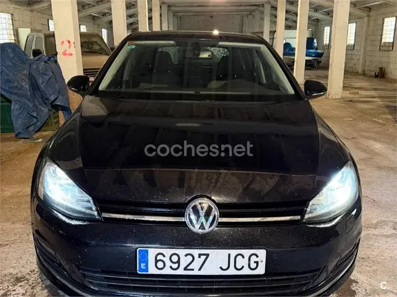 Usado VW Golf VII Sportline 150 CV (110 kW) 2015 Negro Familiar