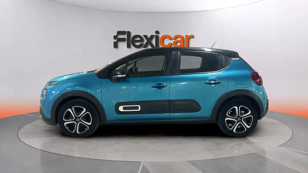 Usado Citroën C3 Feel 83 CV (61 kW) 2022 Azul Utilitario
