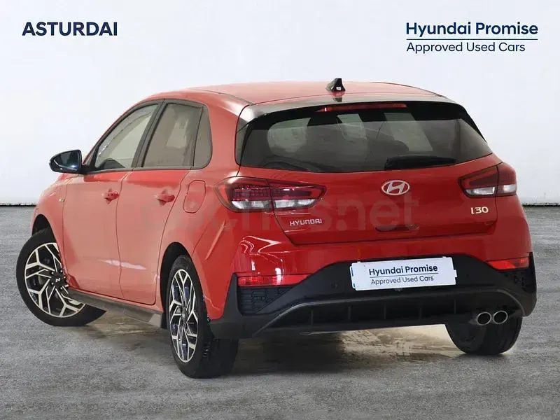 Brugt Hyundai i30 N Line 96 HK (70 kW) 2025 Rød Sedan