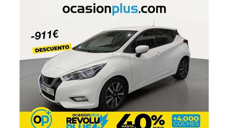 Usado Nissan Micra Acenta 73 CV (53 kW) 2017 Blanco Utilitario
