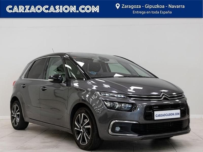 Usado Citroën C4 PureTech 130 CV (95 kW) 2017 Gris Monovolumen