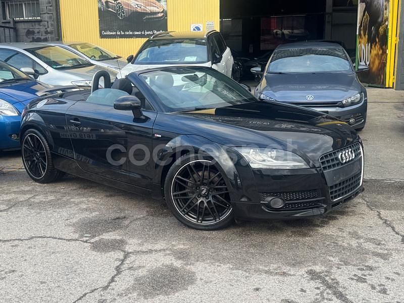 Negro Usado 2008 Audi TT Roadster Descapotable | 9700 € - Imagen 1/4