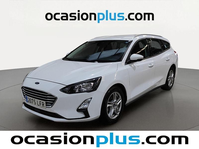 Usado Ford Focus Trend+ 120 CV (88 kW) 2020 Blanco Monovolumen