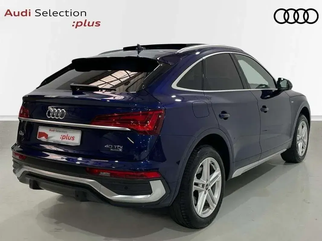 Usado Audi Q5 Sportback S-Line 204 CV (150 kW) 2022 Azul SUV