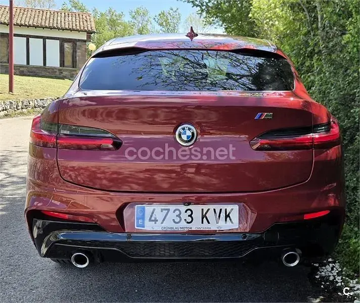 Usado BMW X4 231 CV (169 kW) 2019 Rojo SUV
