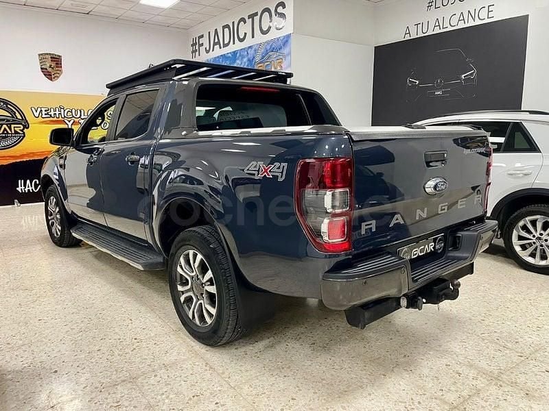 Usado Ford Ranger Wildtrack 213 CV (156 kW) 2017 Gris / plata Pickup/Camioneta