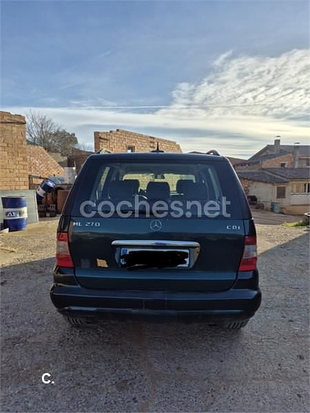Käytetty Mercedes ML270 163 HP (119 kW) 2004 Vihreä Katumaasturi